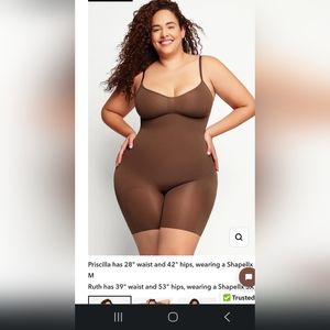 Shapellx Women's Body Shaper/Size Medium/Black